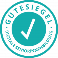 Gütesiegel digitale SeniorInnenbildung